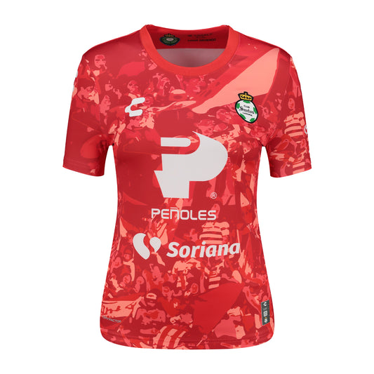 JERSEY PORTERA ALTERNO MANGA CORTA LIGA FEMENIL 25/26