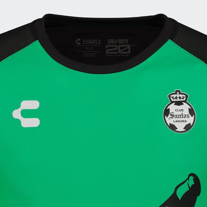 PLAYERA CHARLY ENTRENAMIENTO ALTERNO SANTOS PARA CABALLERO 23/24