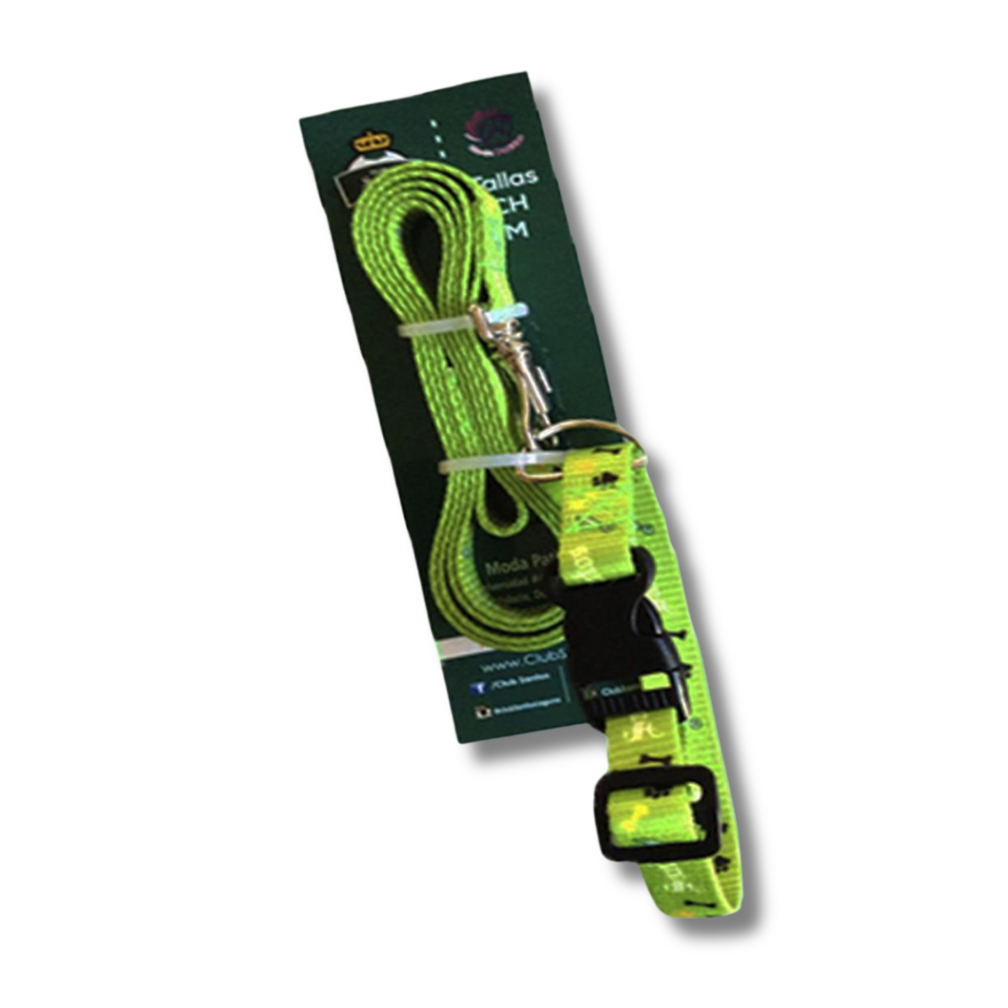 CORREA CON COLLAR PARA MASCOTA