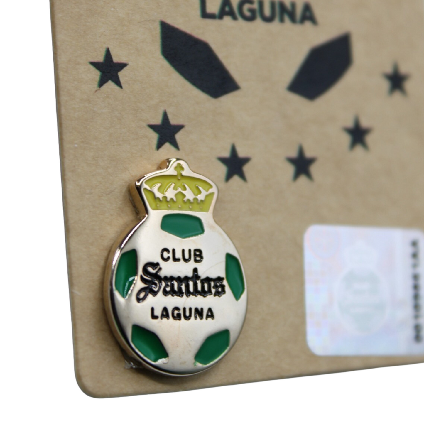 LLAVERO CLUB SANTOS LAGUNA CON STICKER PARA CELULAR
