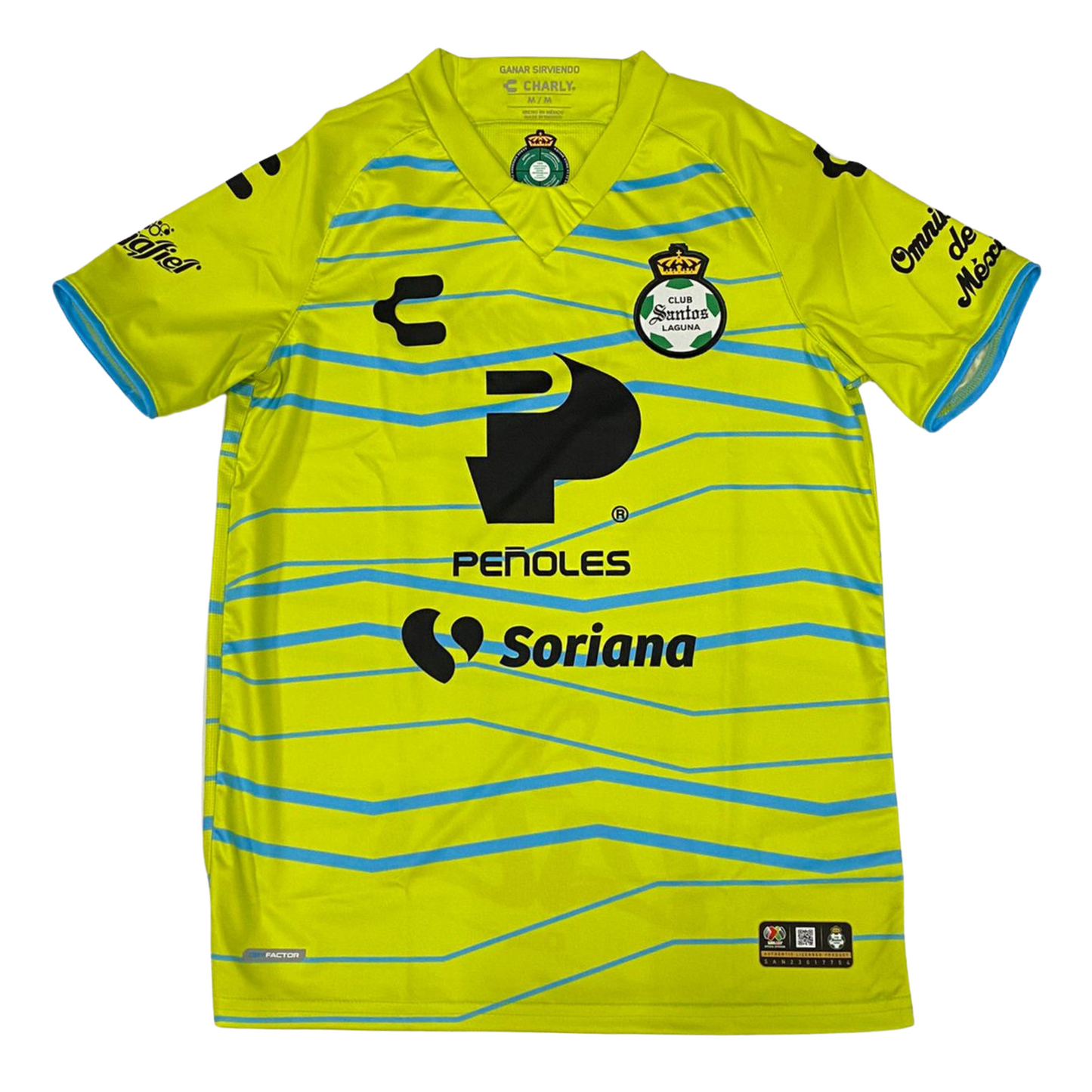 JERSEY PORTERO VISITA MANGA CORTA LIGA FEMENIL 23/24
