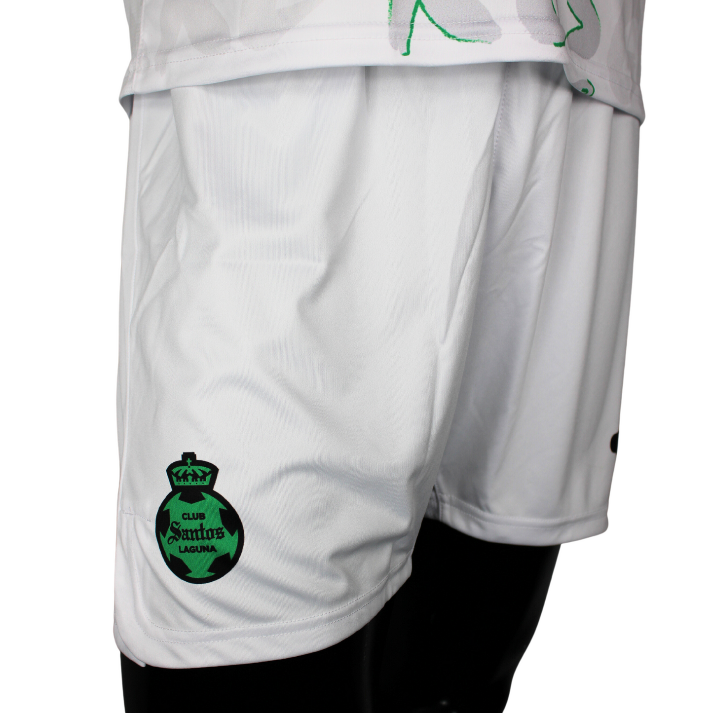 SHORT ENTRENAMIENTO MARCA CHARLY EN COLOR BLANCO 23/24