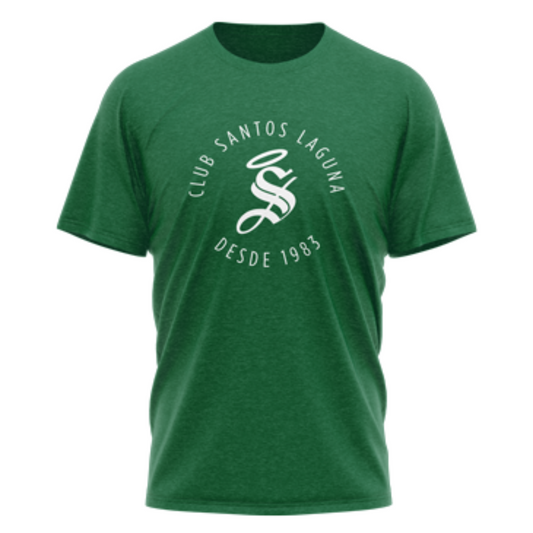 PLAYERA VERDE SANTOS SELLO
