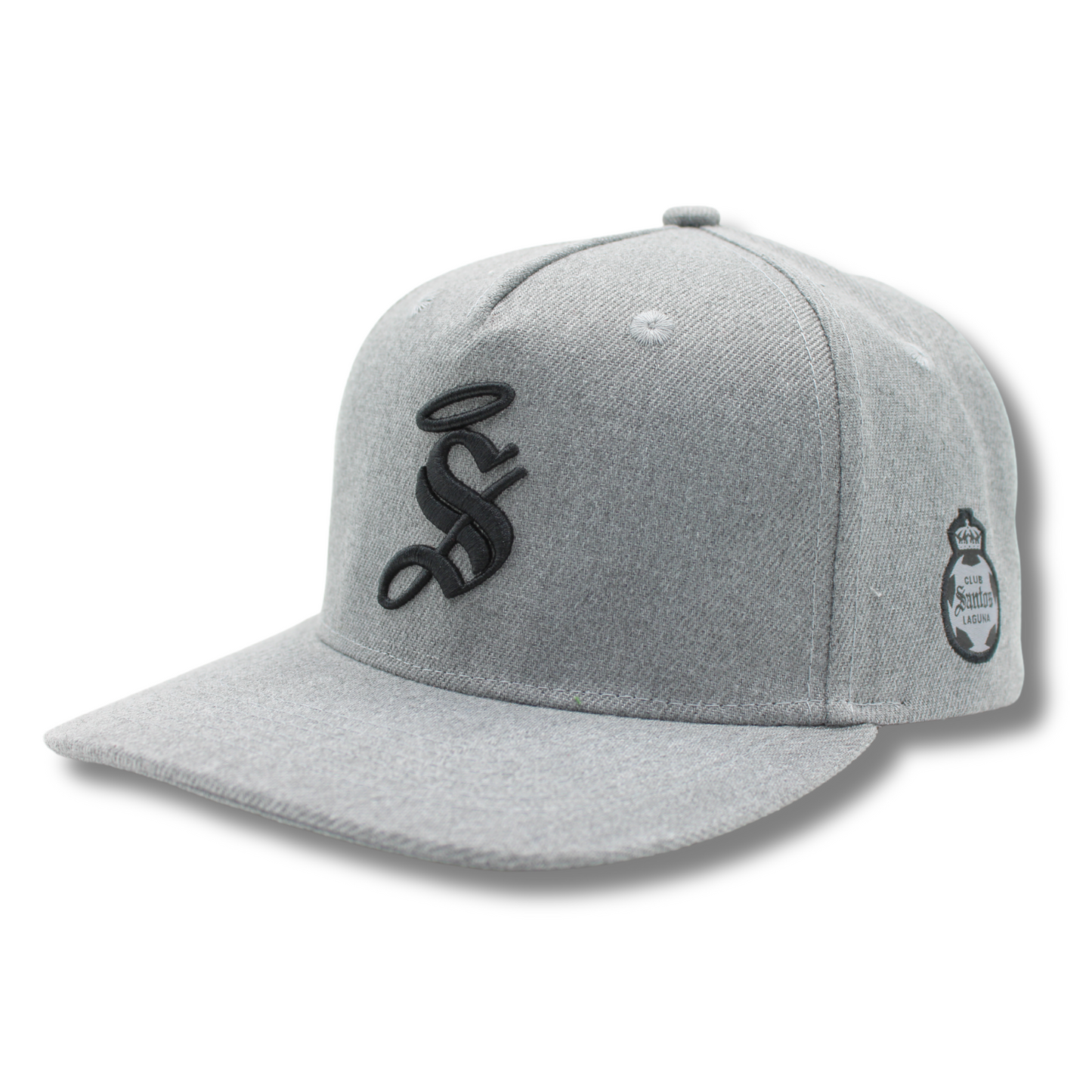 SNAPBACK SEMIFLAT CAP CSL EN COLOR GRIS
