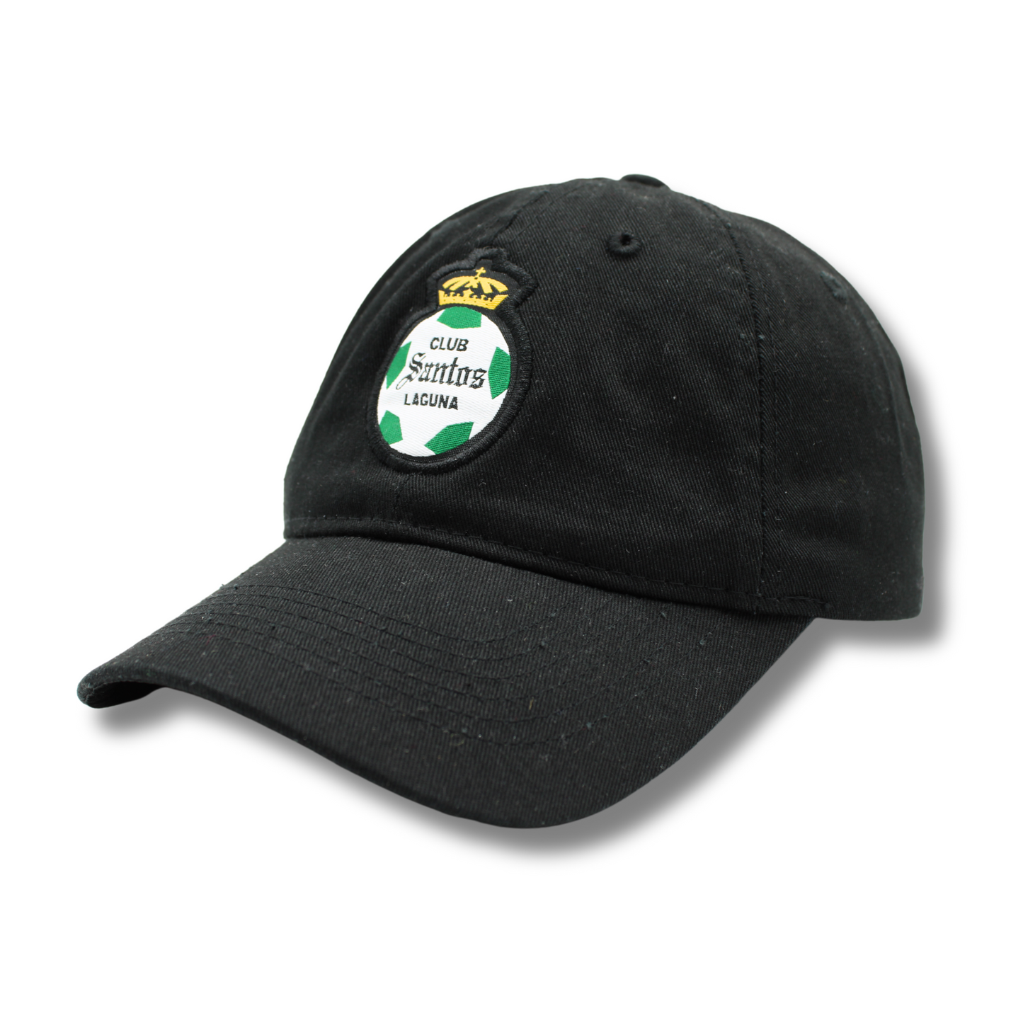 GORRA LONA EN COLOR NEGRO SANTOS