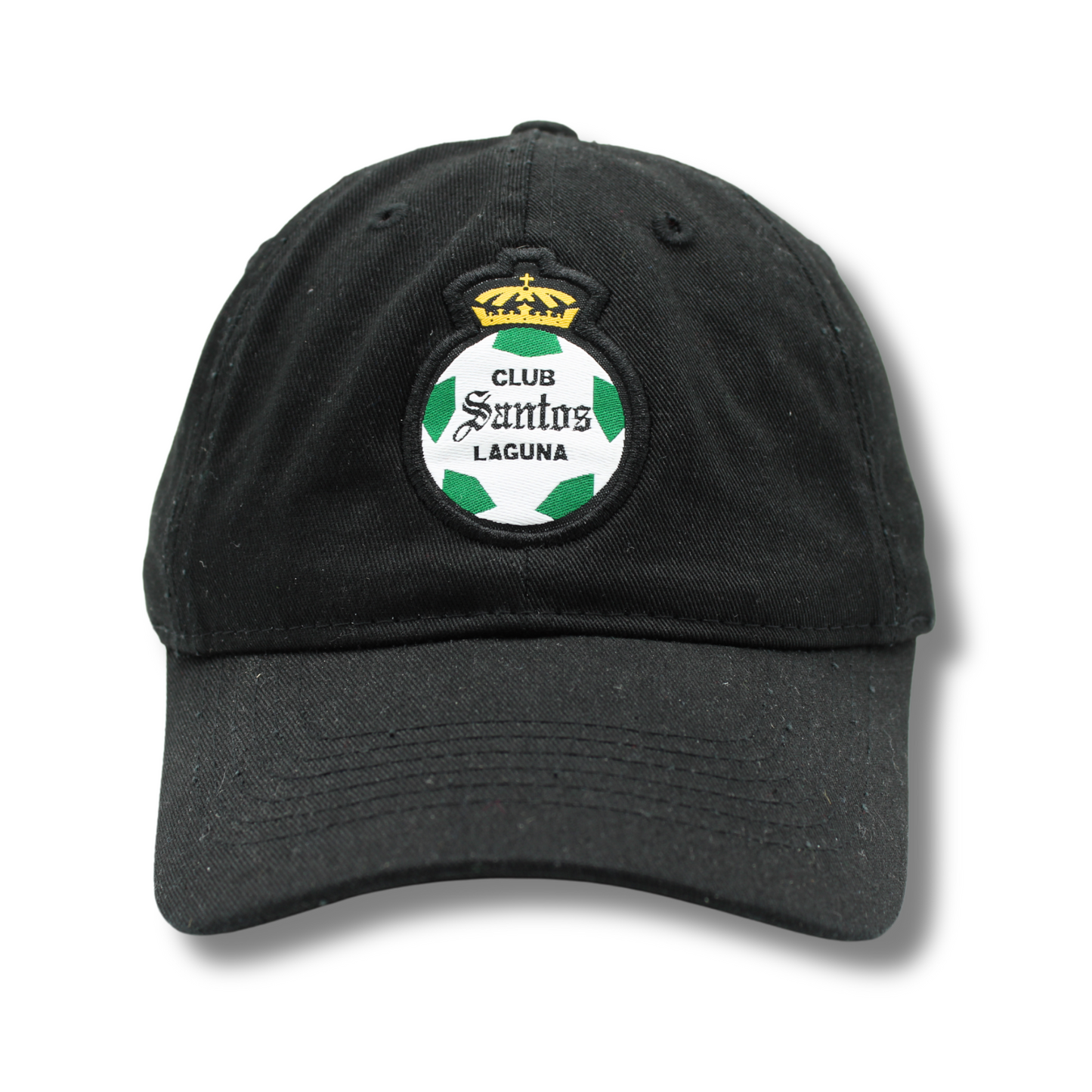 GORRA LONA EN COLOR NEGRO SANTOS