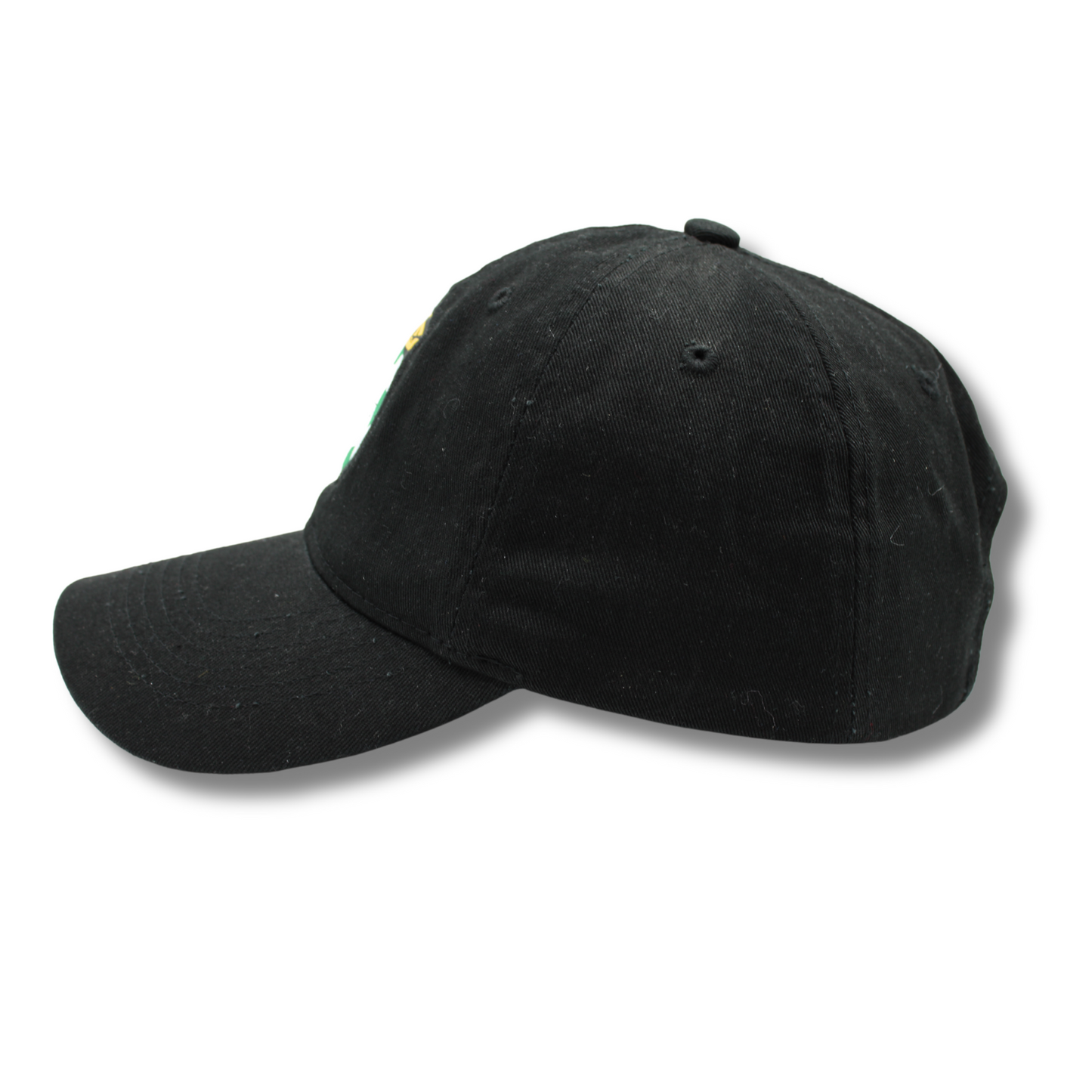GORRA LONA EN COLOR NEGRO SANTOS