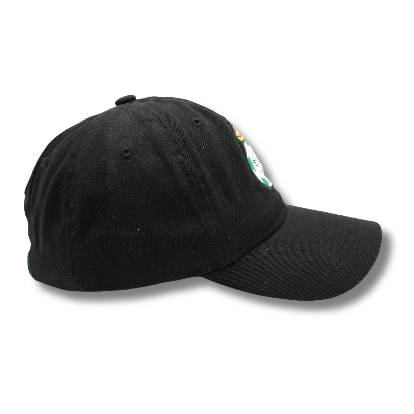 GORRA LONA EN COLOR NEGRO SANTOS