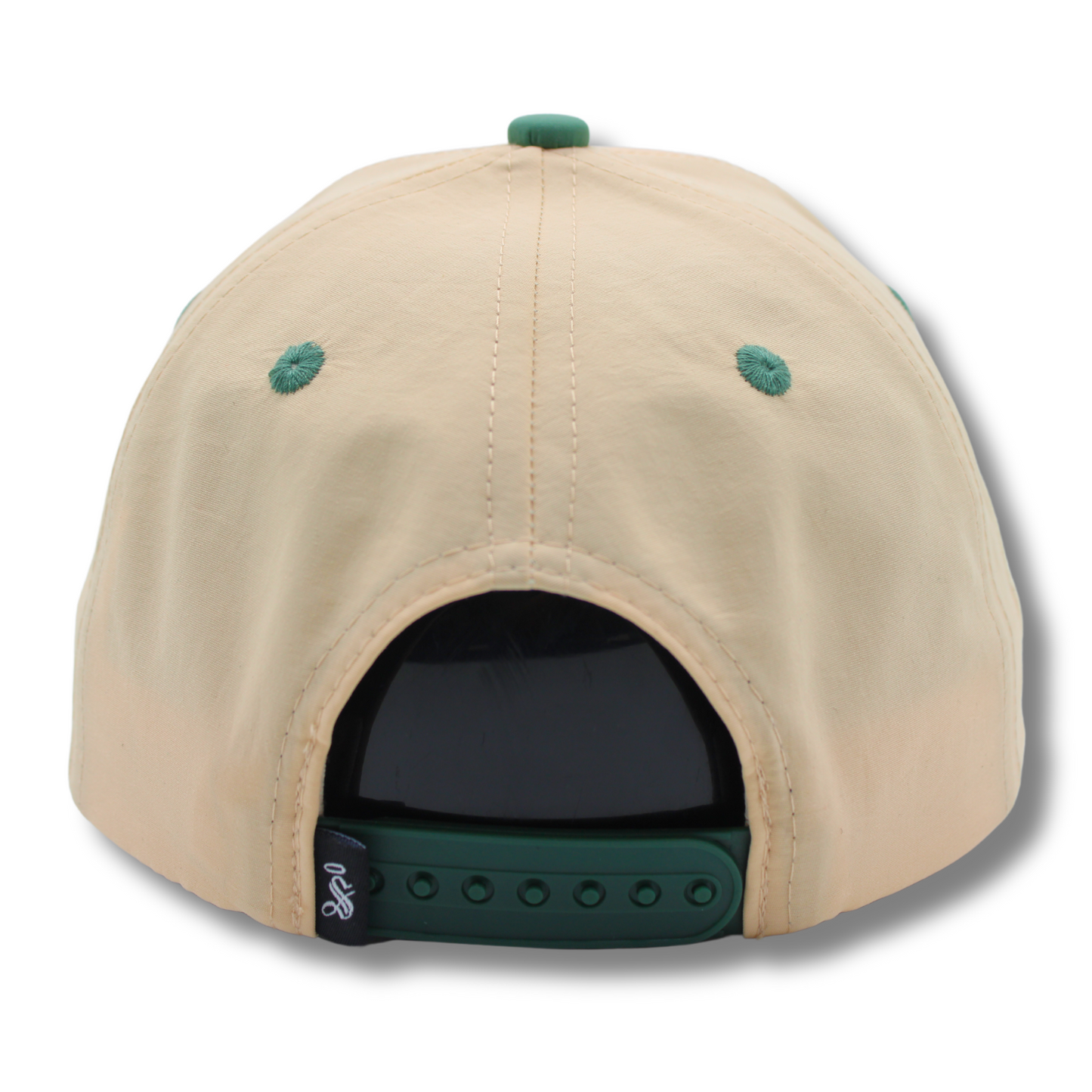 SPORT CAP ALGODÓN CSL EN COLOR BEIGE/VERDE