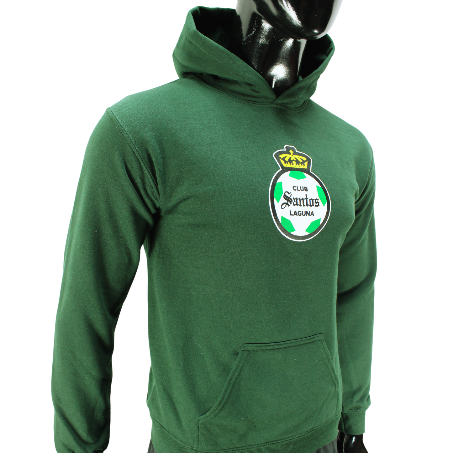 SUDADERA INSTITUCIONAL INFANTIL ALL GREEN CLUB SANTOS