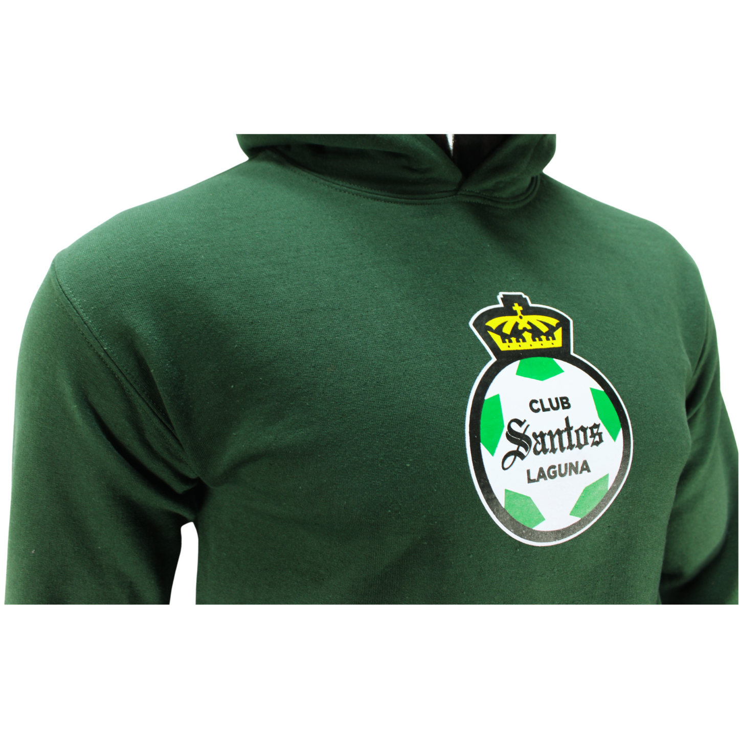 SUDADERA INSTITUCIONAL INFANTIL ALL GREEN CLUB SANTOS