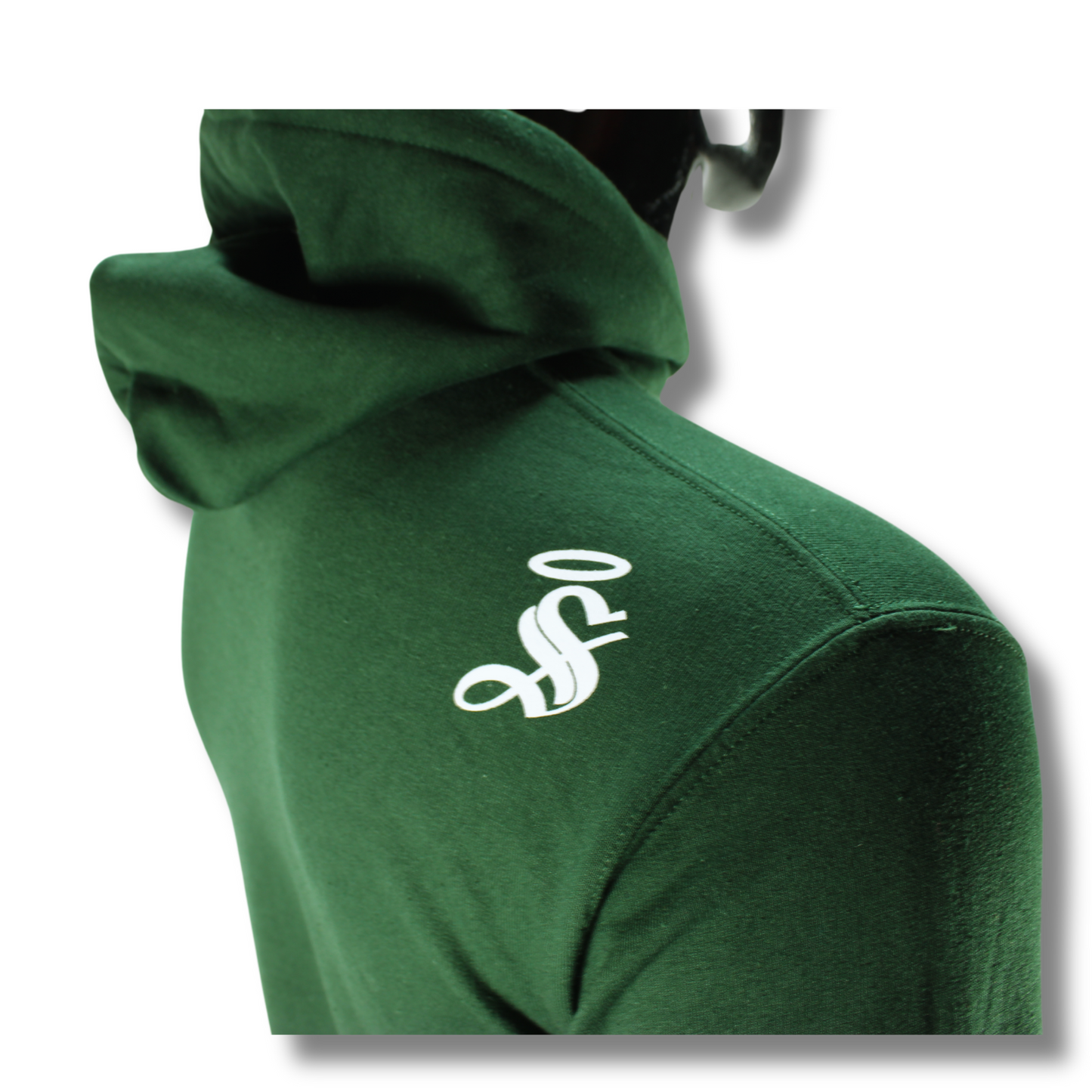 SUDADERA INSTITUCIONAL INFANTIL ALL GREEN CLUB SANTOS