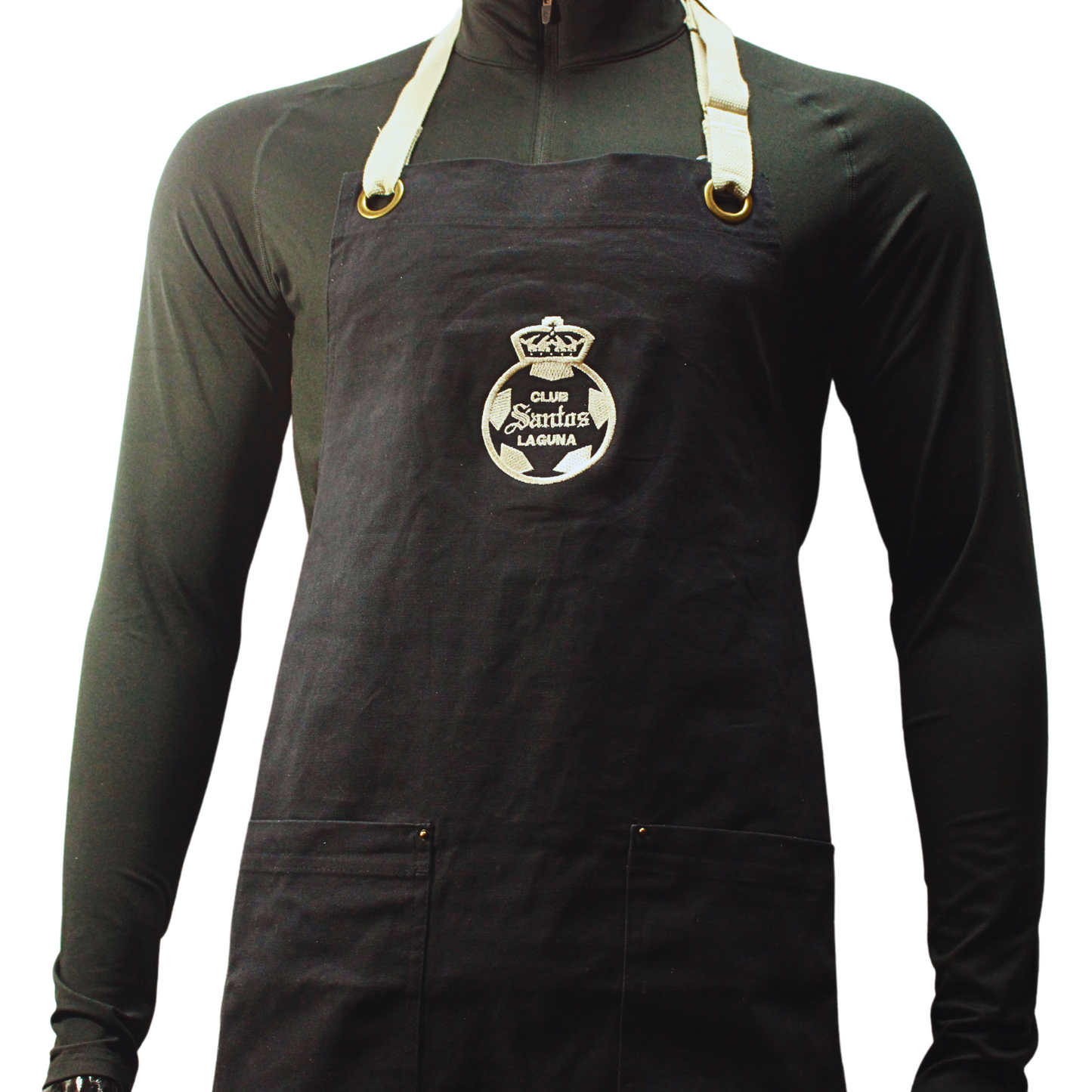 MANDIL COMBINADO ESCUDO SANTOS LAGUNA
