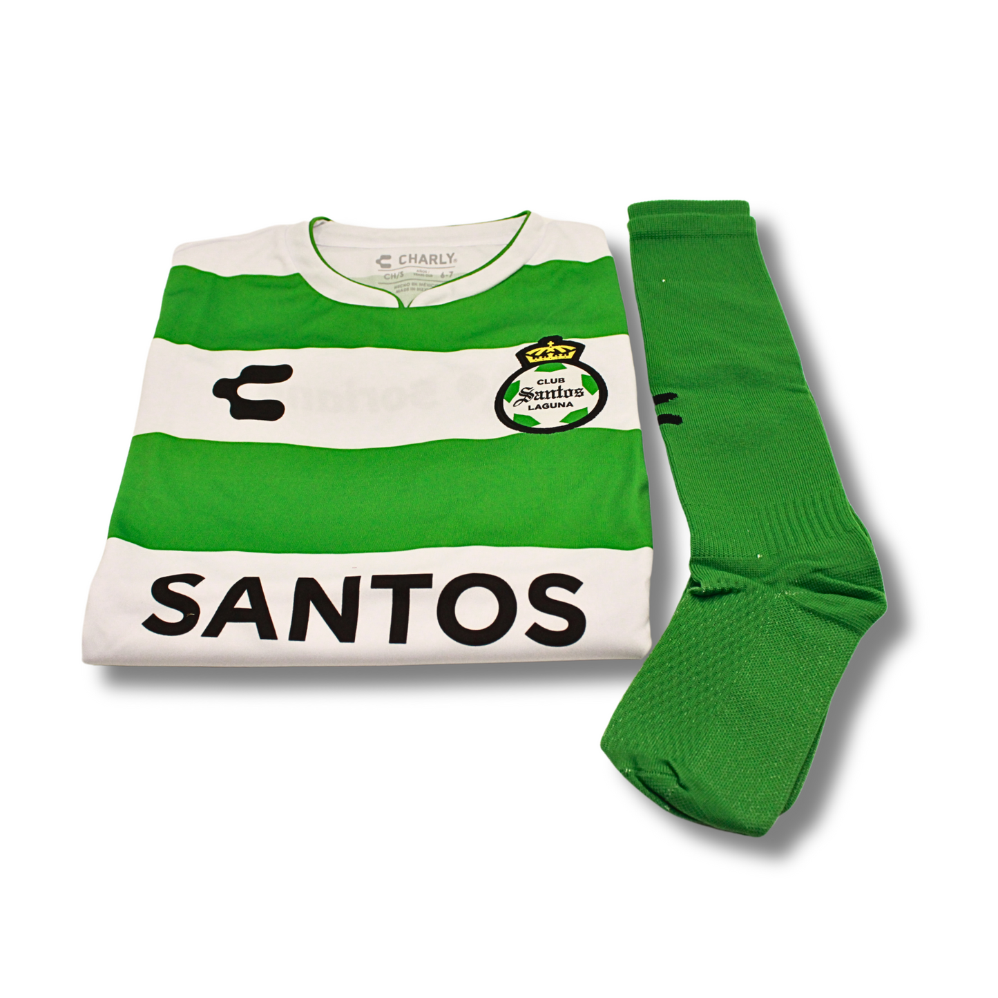 KIT OFICIAL DE ACADEMIAS CLUB SANTOS PARA NIÑO LOCAL