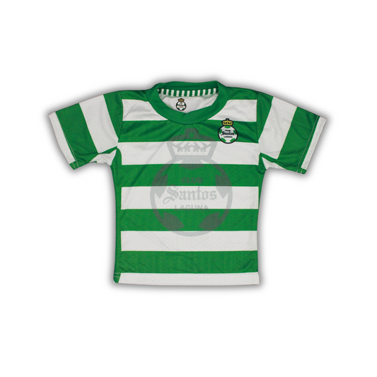 PLAYERA GUERRERA INFANTIL VERDIBLANCO