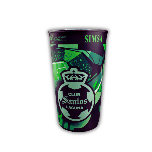 VASO OFICIAL ESTADIO CORONA CLUB SANTOS LAGUNA