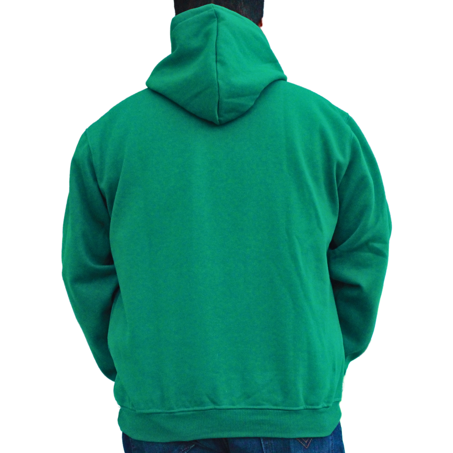 SUDADERA GUERRERA ESCUDO GREEN AND WHITE