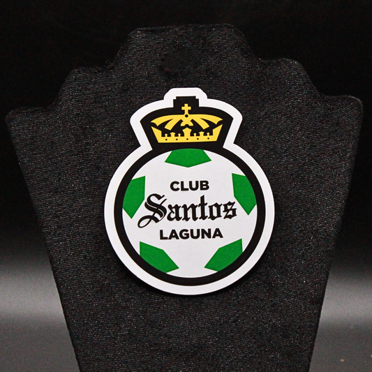 STICKER ESCUDO CSL EN VINIL BLANCO