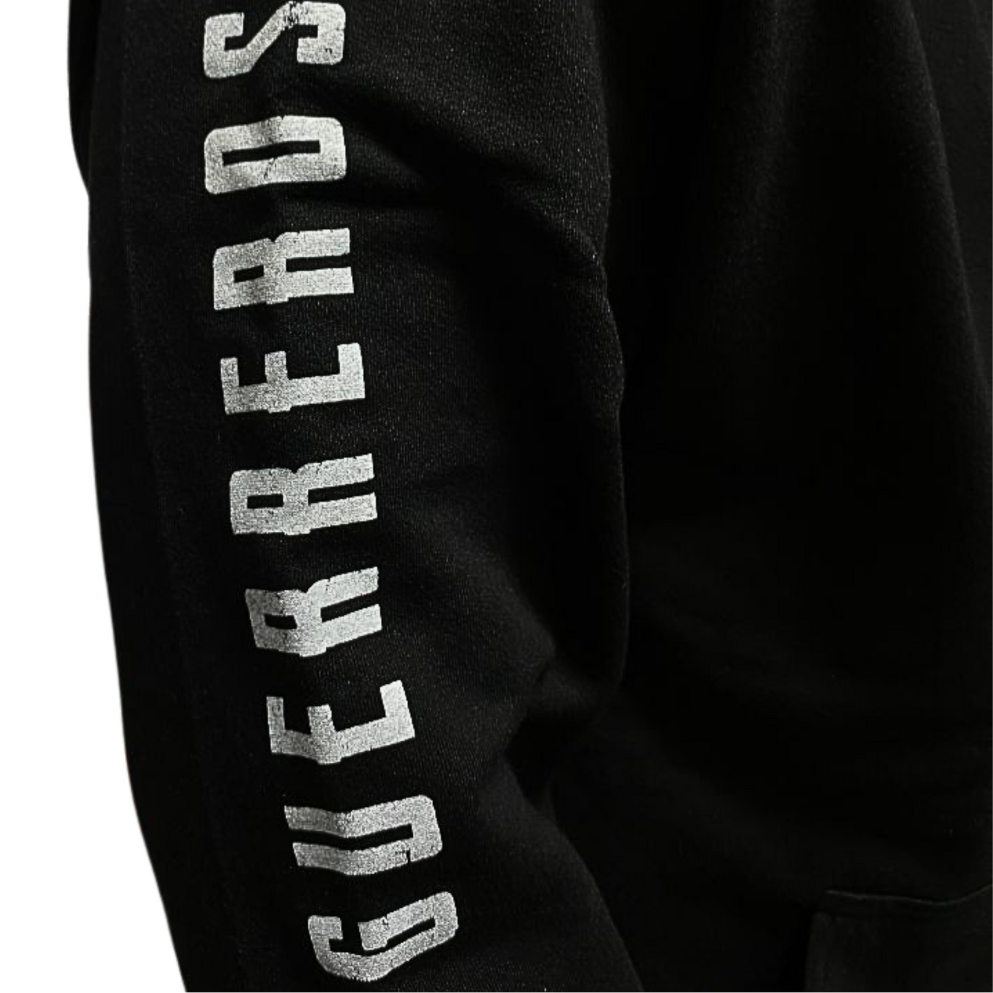 HOODIE NEGRA ESCUDO CSL CON CAPUCHA GUERREROS
