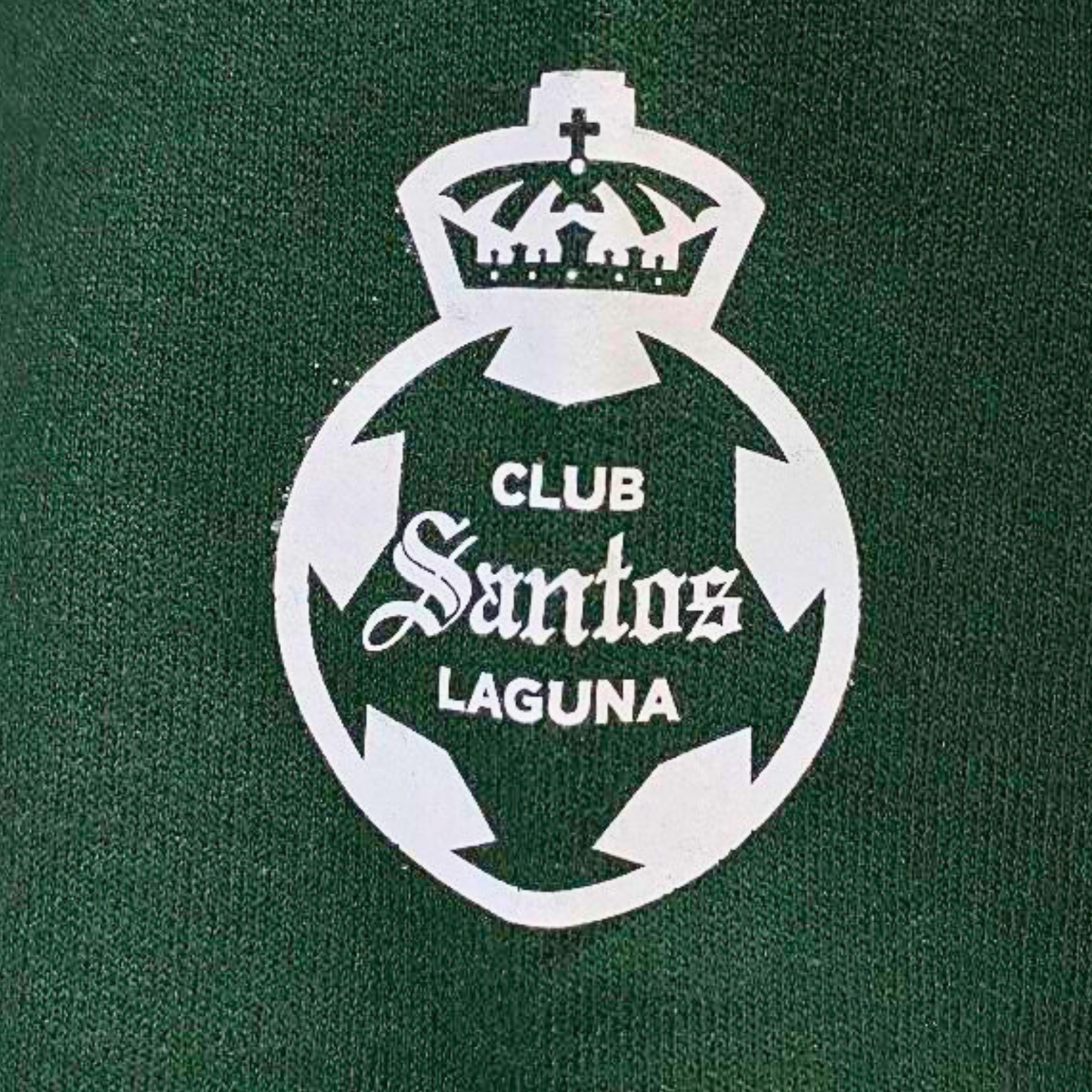 HOODIE CLUB SANTOS LAGUNA ESCUDO Y S GREEN