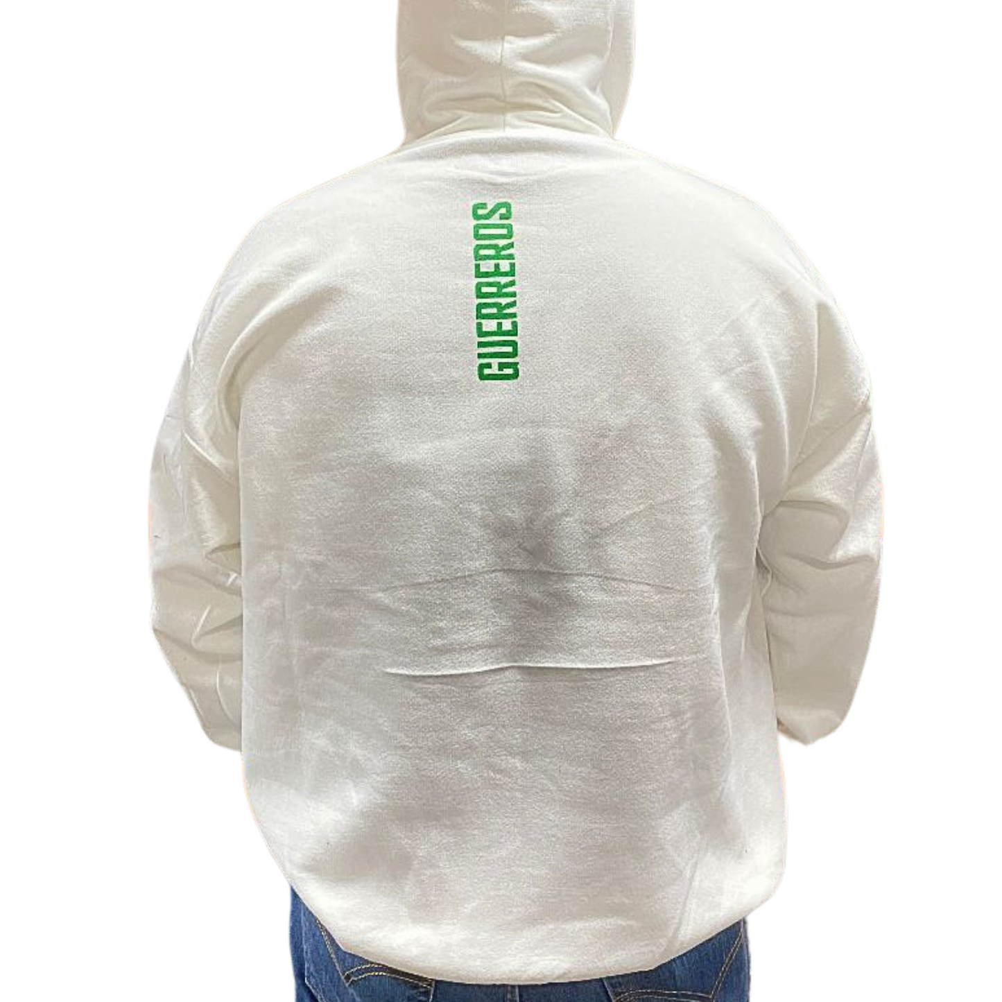HOODIE CLUB SANTOS LAGUNA ESCUDO Y S WHITE