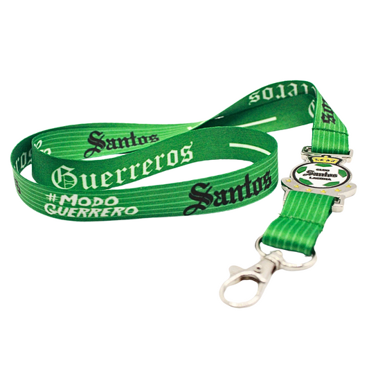 PORTAGAFETE CLUB SANTOS LAGUNA ESCUDO METALICO