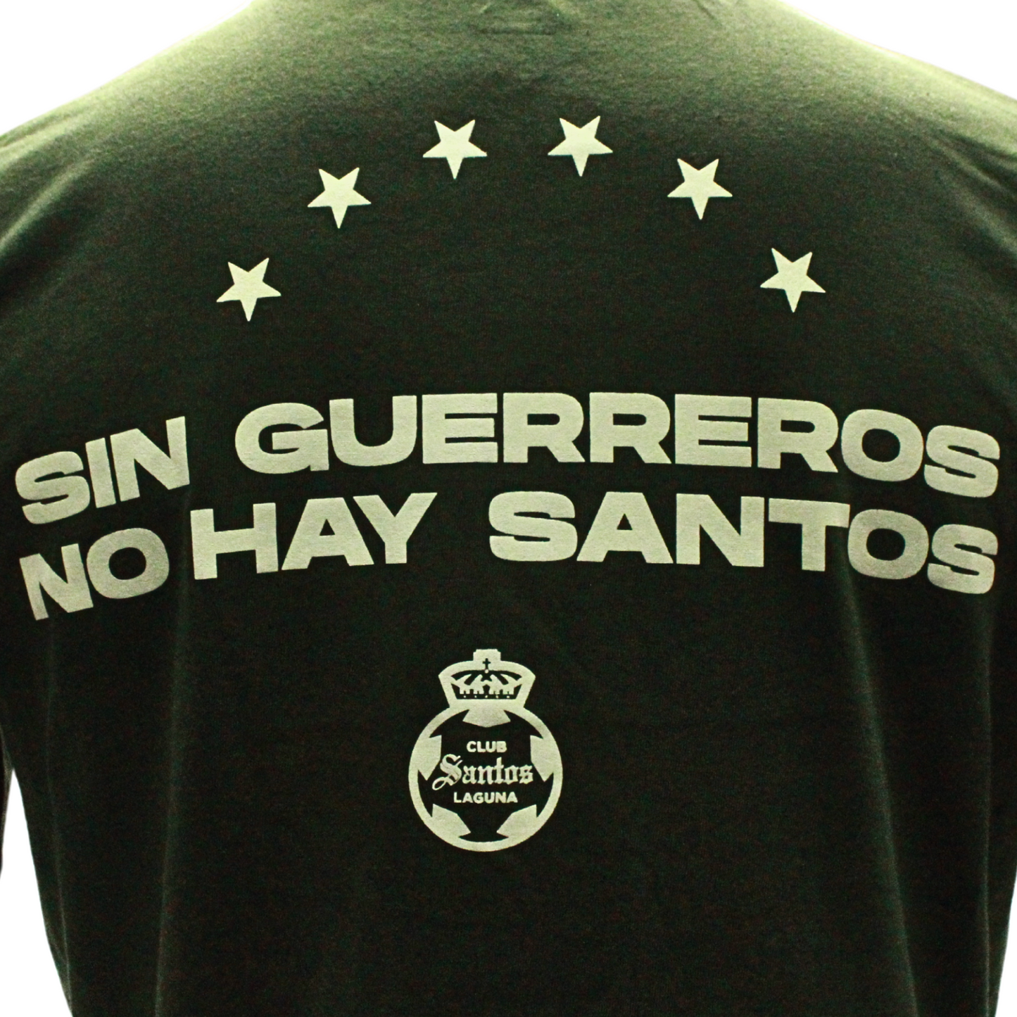 PLAYERA CSL SIN GUERREROS NO HAY SANTOS OVS