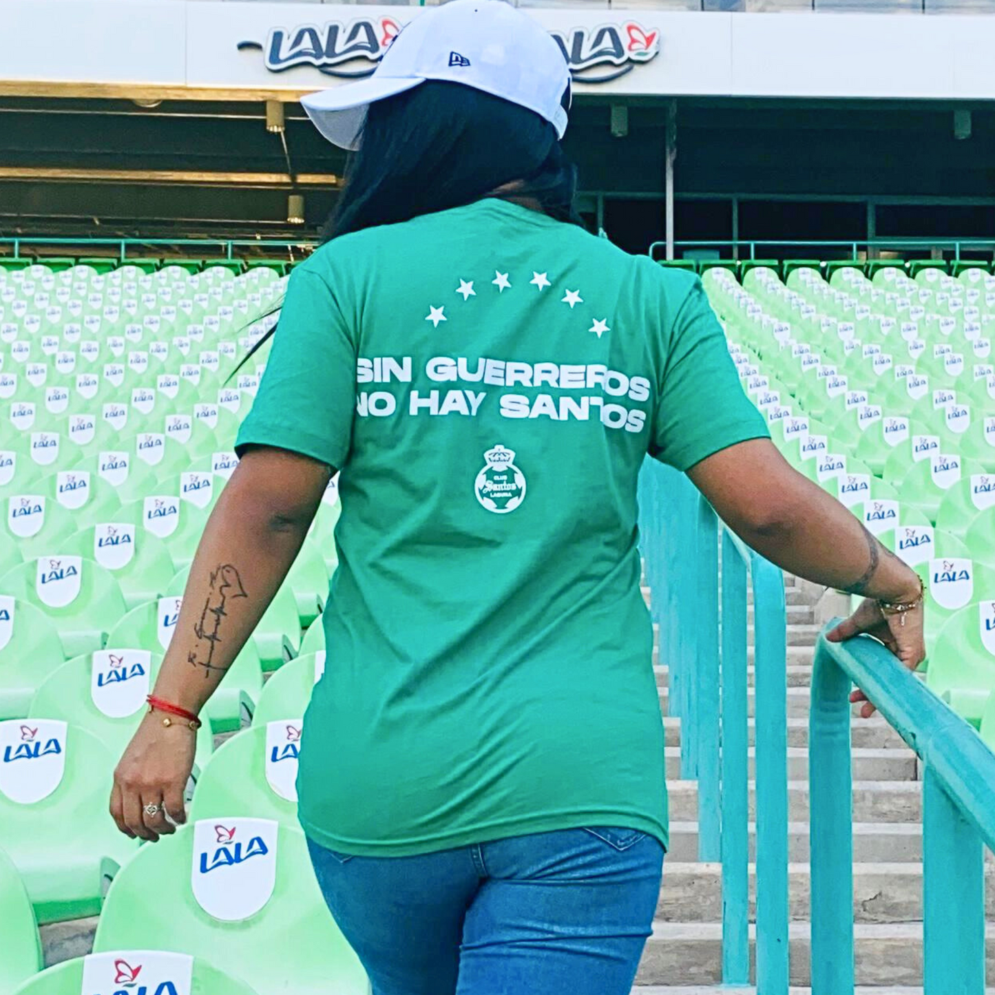 PLAYERA CSL SIN GUERREROS NO HAY SANTOS