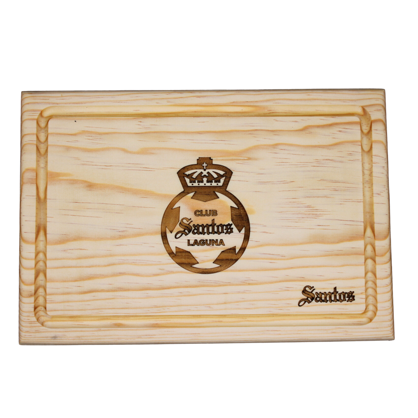 TABLA DE CORTE ESCUDO CLUB SANTOS LAGUNA