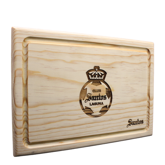 TABLA DE CORTE ESCUDO CLUB SANTOS LAGUNA