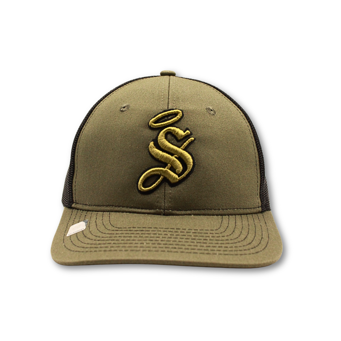 GORRA "S" VERDE OLIVO