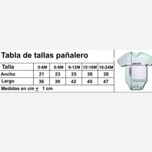 PAÑALERO CLUB SANTOS LAGUNA BABY "S" CLASICA