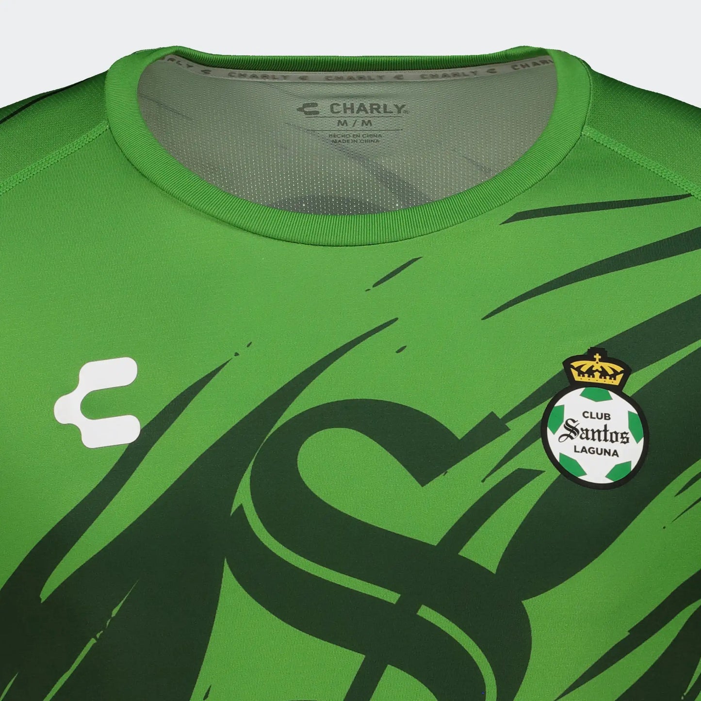 PLAYERA MC CHARLY SANTOS PARA CABALLERO VERDE 26/26
