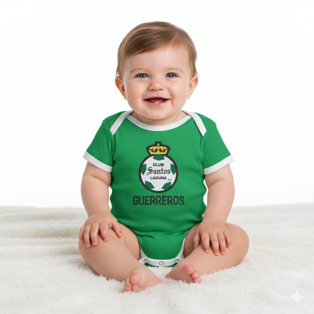 PAÑALERO PARA BEBE SANTOS LAGUNA ESCUDO CLASICO