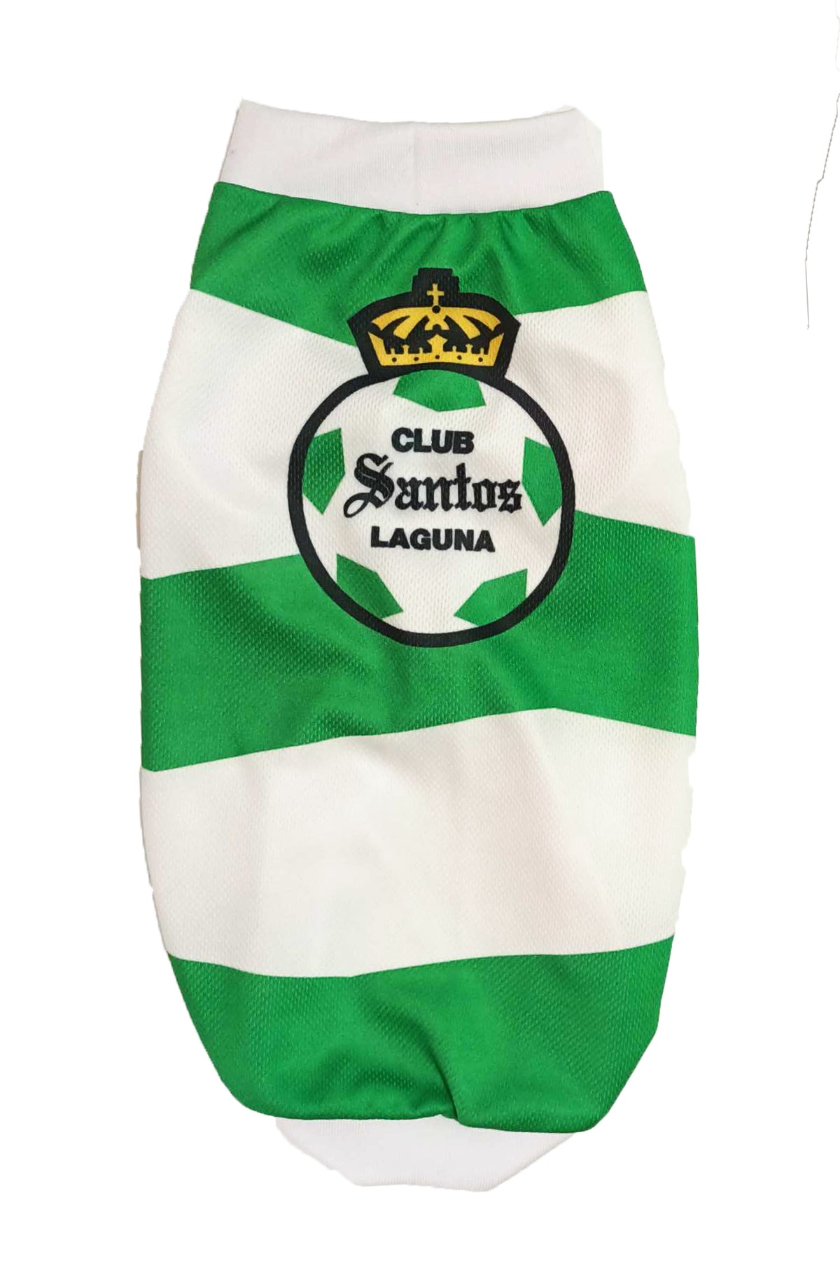 JERSEY VERDIBLANCO CLUB SANTOS LAGUNA PARA MASCOTA