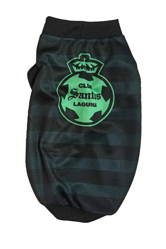 JERSEY VISITA MONOCROMATICO CLUB SANTOS PARA MASCOTA