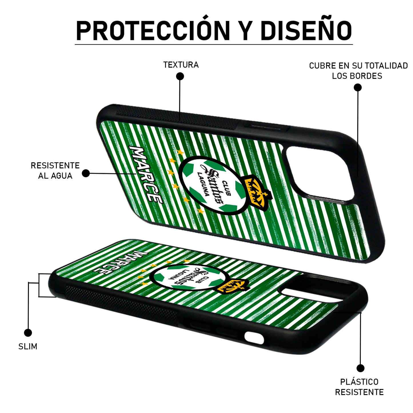 FUNDA PARA CELULAR ESCUDO LOCAL 23/24 (PERSONALIZABLE)