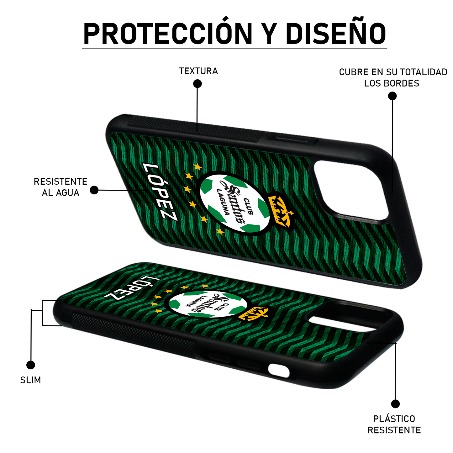 FUNDA PARA CELULAR ESCUDO VISITA 23/24 (PERSONALIZABLE)