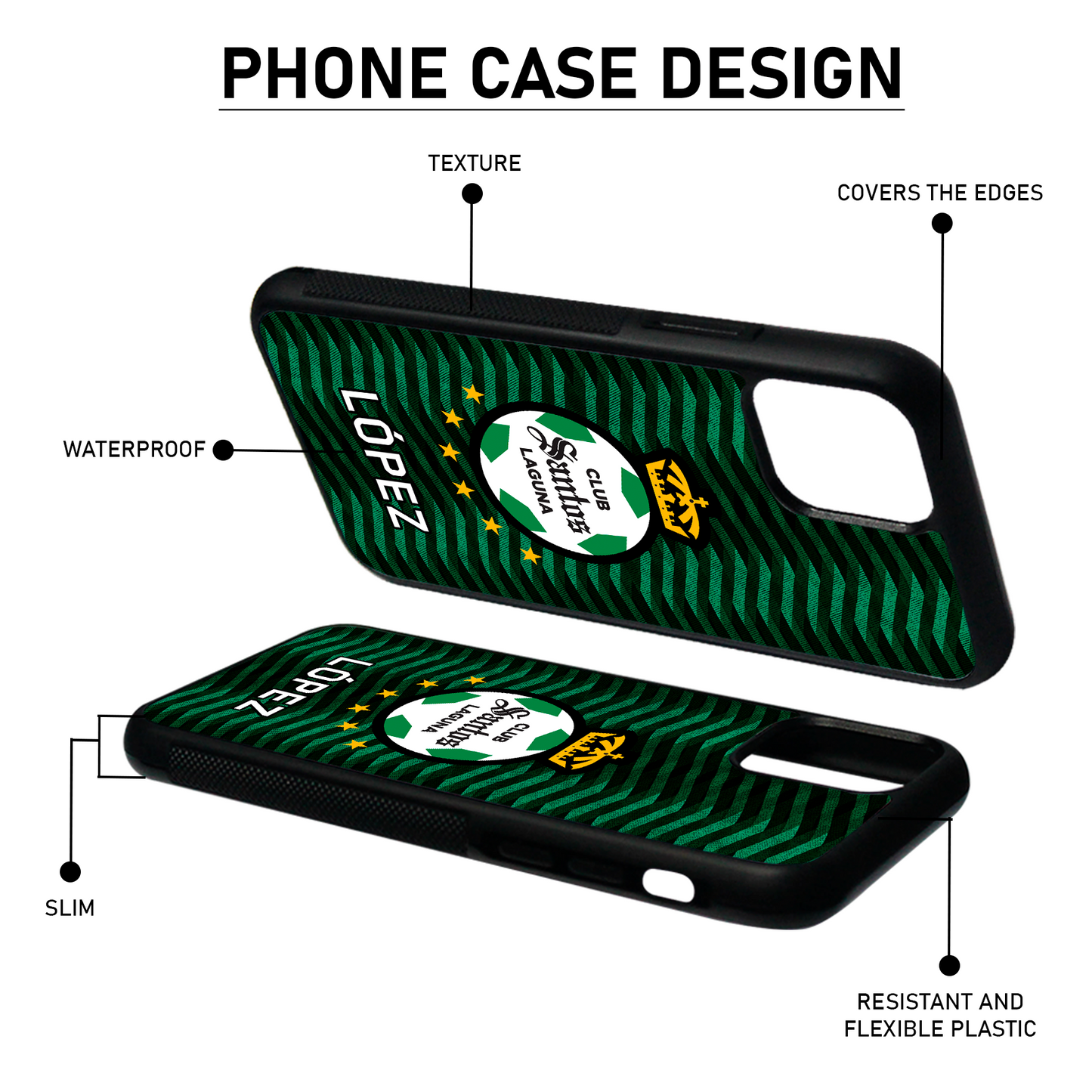 FUNDA PARA CELULAR ESCUDO VISITA 23/24 (PERSONALIZABLE)