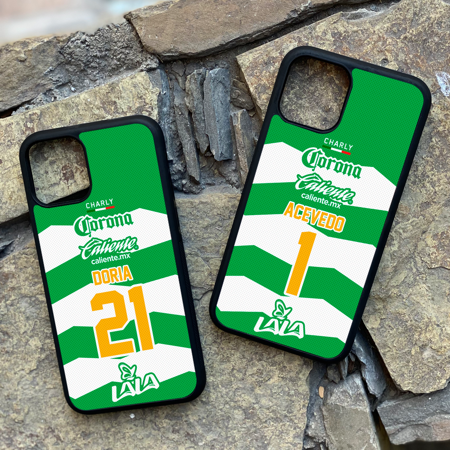 FUNDA PARA CELULAR ESTILO JERSEY LOCAL DORSAL 23/24 (PERSONALIZABLE)