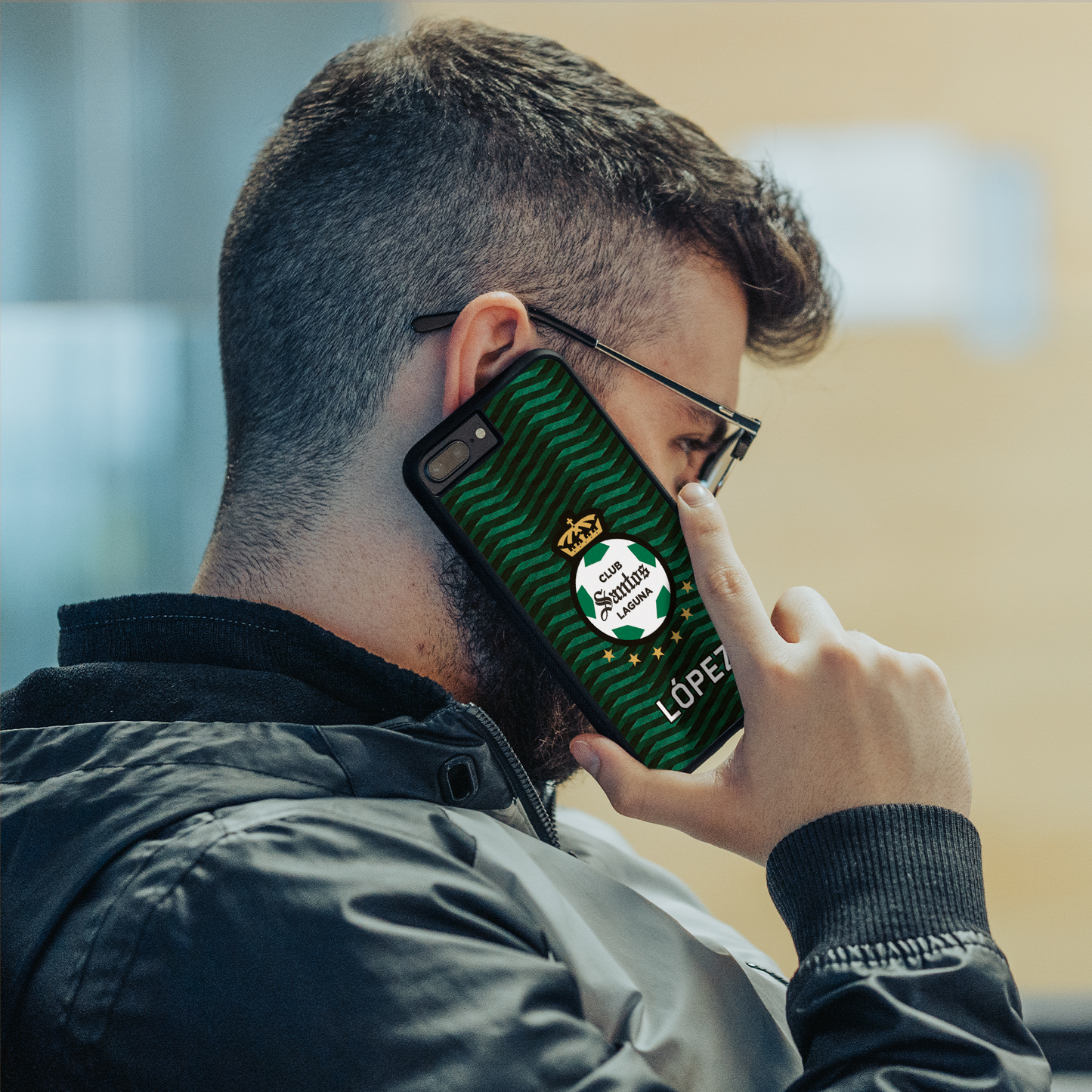 FUNDA PARA CELULAR ESCUDO VISITA 23/24 (PERSONALIZABLE)