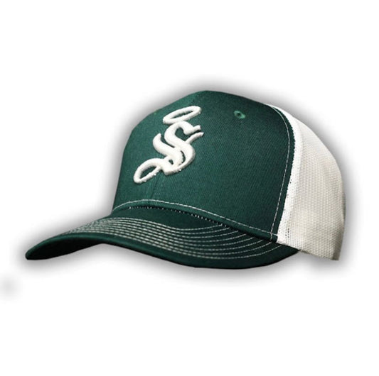 GORRA VERDIBLANCA EMBLEMA SANTOS