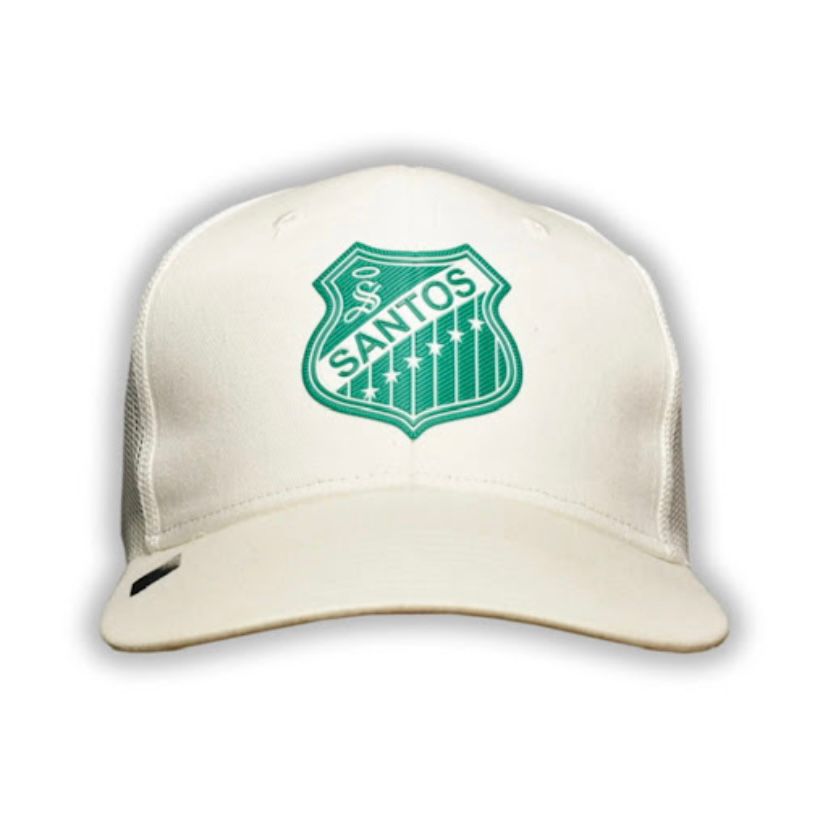 GORRA CLUB SANTOS LAGUNA WHITE ESCUDO RETRO