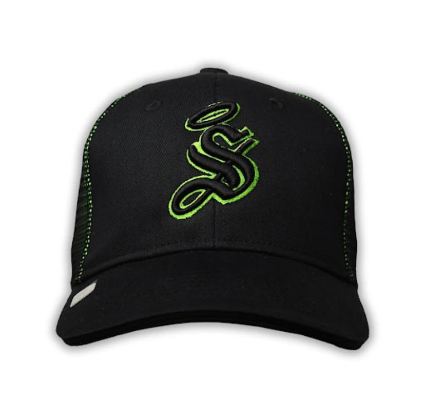 GORRA EMBLEMA CLUB SANTOS LAGUNA GREEN NEON OUTLINE