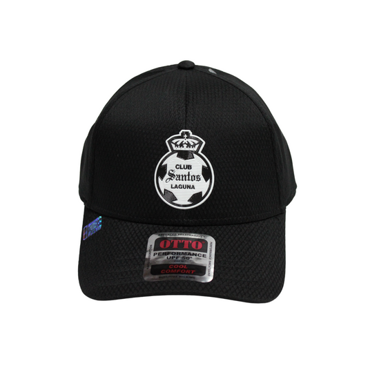 GORRA SANTOS ADVANCED BLACK MONOCROMÁTICA