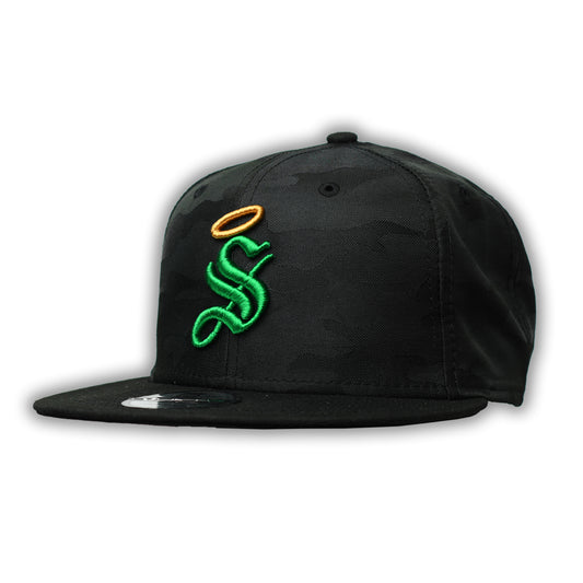 GORRA FLAT SANTOS CLASICA CAMUFLAJE