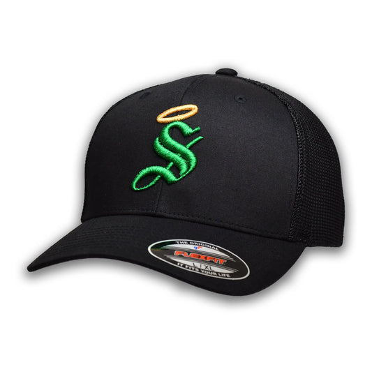 GORRA CLUB SANTOS “S” BLACK CERRADA