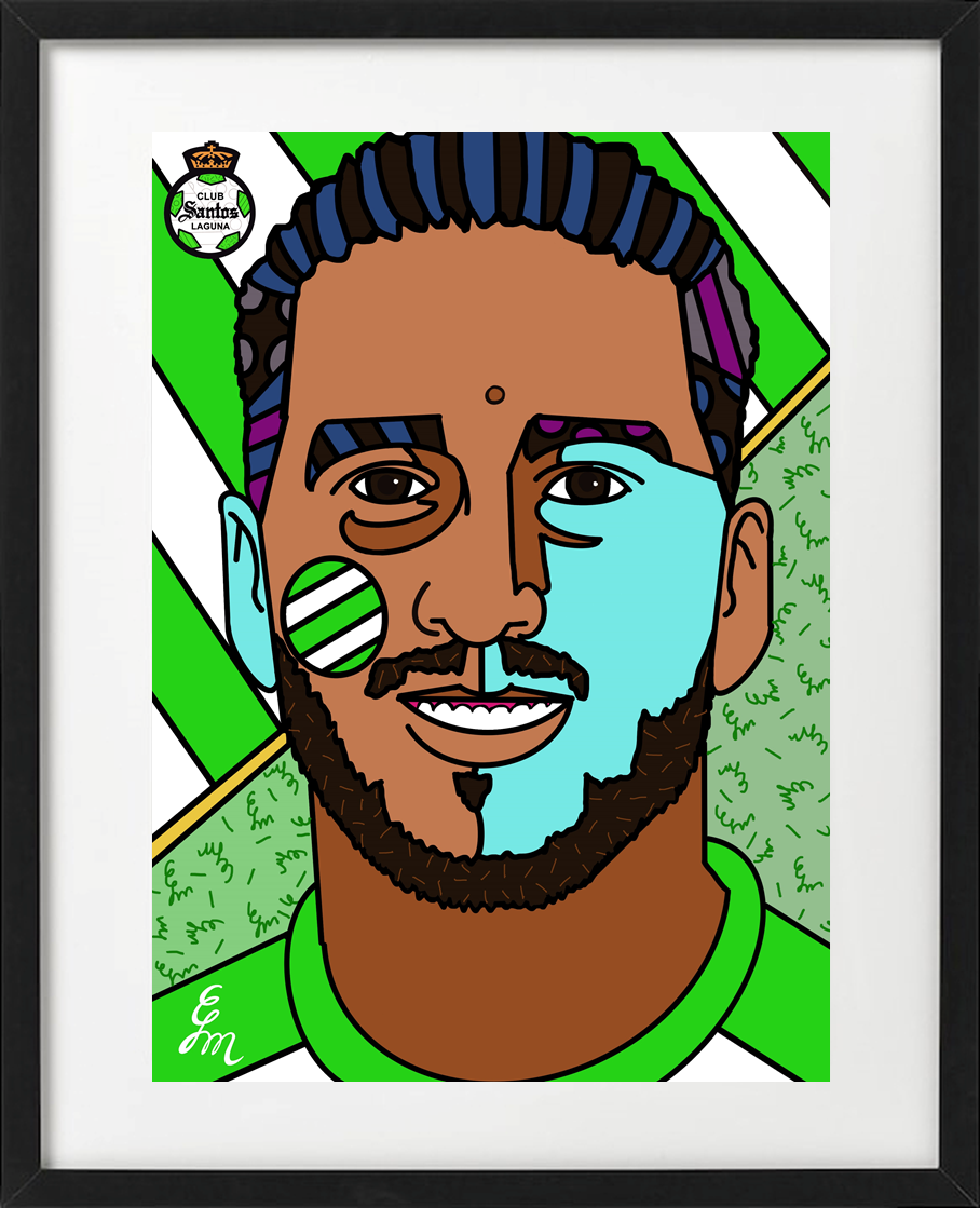 CUADRO ESTILO POP ART JUGADORES CSL