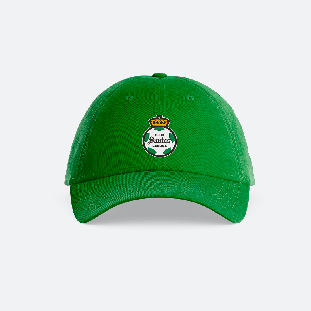 GORRA GUERRERA EN COLOR VERDE CON ESCUDO BORDADO 3D