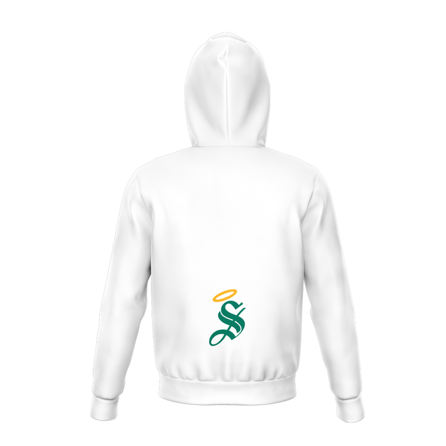 HOODIE BLANCA CON CAPUCHA CSL